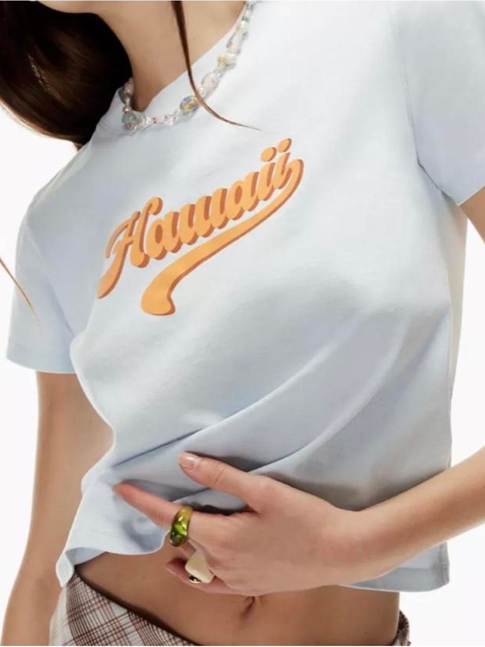 Aritzia Sunday Best dream t-shirt in baby blue